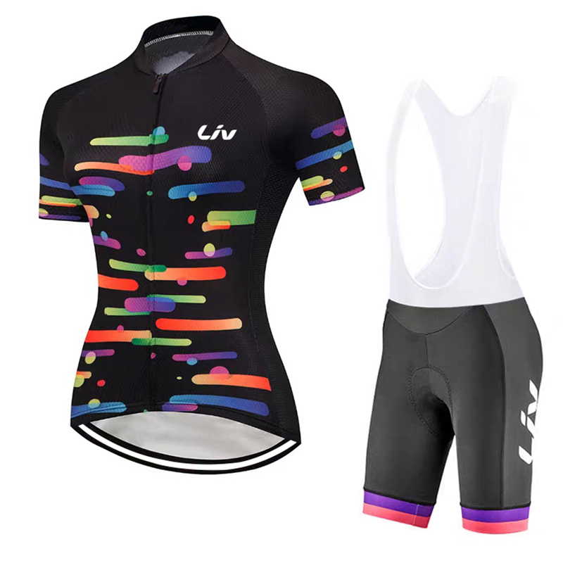 Cycling Gear Girls - LIV 여성용 사이클링 저지 세트 여름용