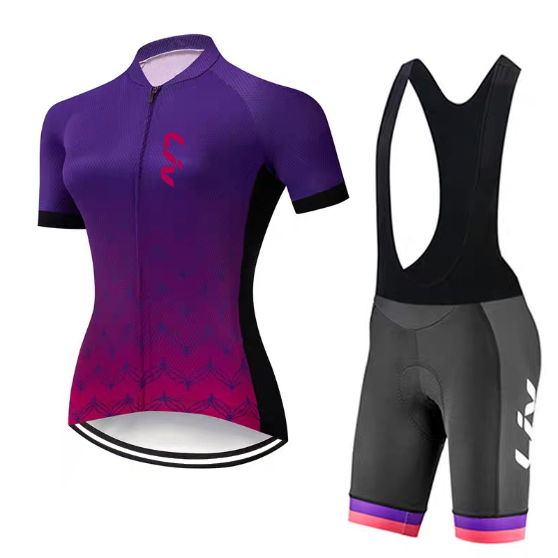 Cycling Gear Girls - LIV 사이클링 스포츠웨어 세트 여성용 사이클링