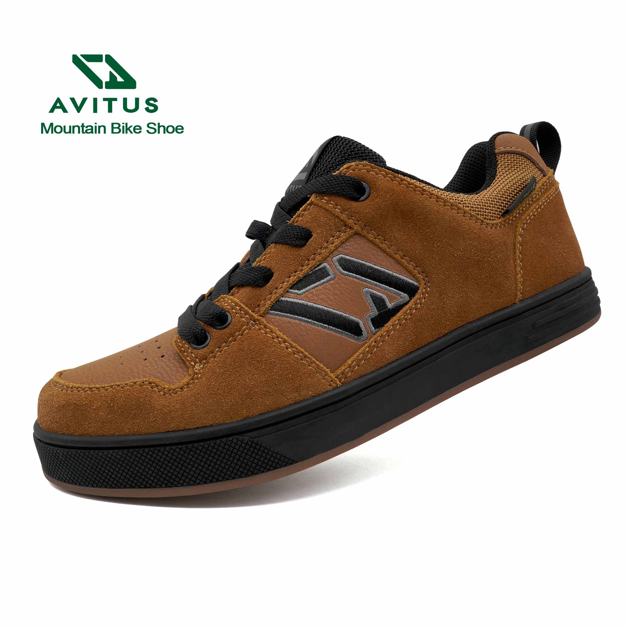Mtb Pedals - AVITUS Zapatillas 남성용 MTB 플랫 스니커즈,
