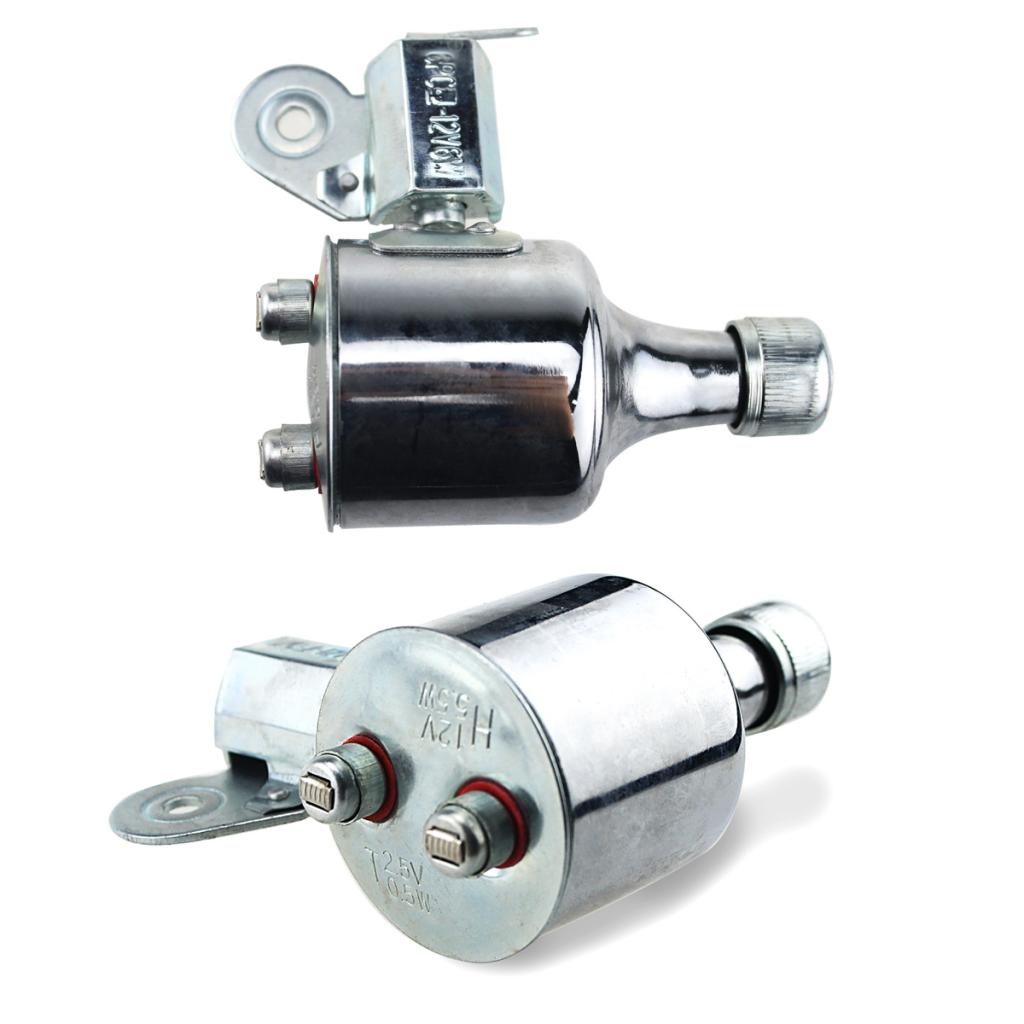 Bike Dynamo Light - 12V 6W 마찰발전기 자전거 헤드라이트 테일
