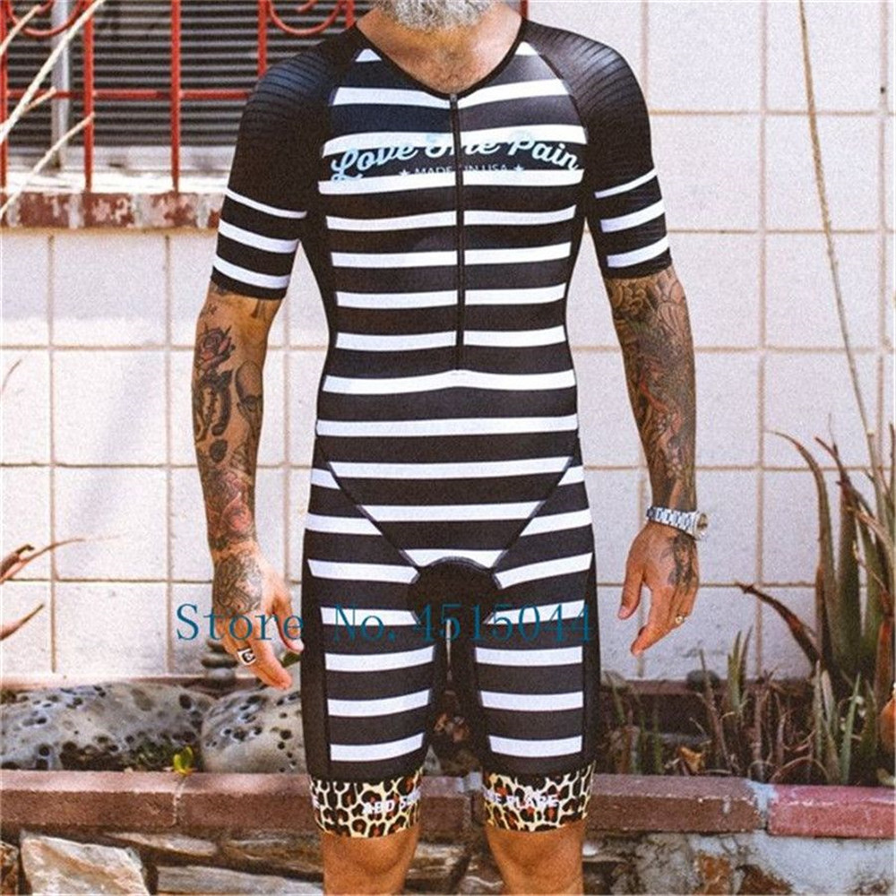 Triathlon Cycling Kit - 트라이애슬론 남성 사이클링 레이싱 민소매 수영복