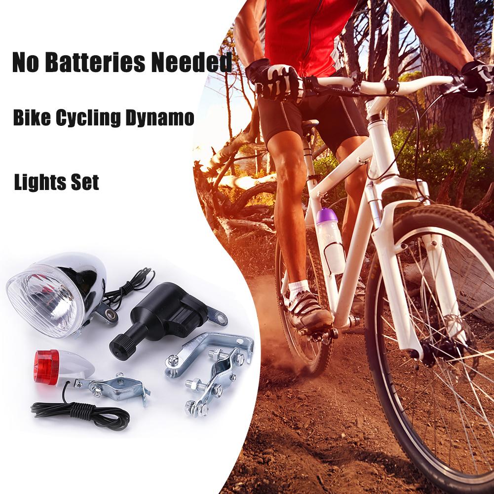 Bike Dynamo Light - 자전거 사이클링 다이나모 라이트 세트 안전