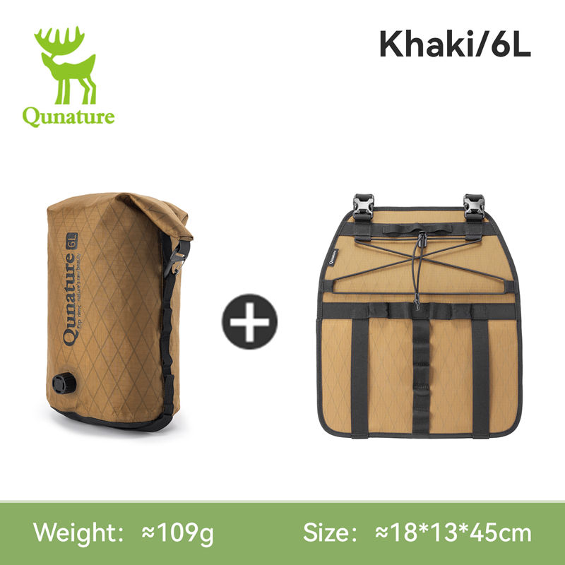 Cycling Gear Duffle - Qunature 6/12L 바이크패킹: 경량 걸이형 방수