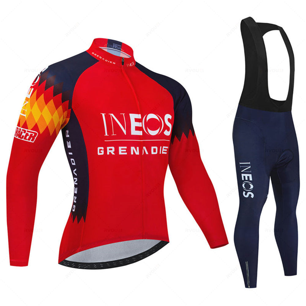 Triathlon Cycling Kit - 이네오스 팀 남성용 봄 스포츠 사이클링