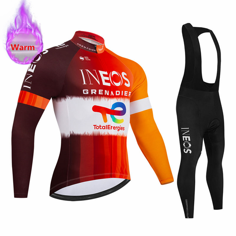 Cycling Gear Winter - 이네오스 팀 겨울용 긴팔 보온 플리스