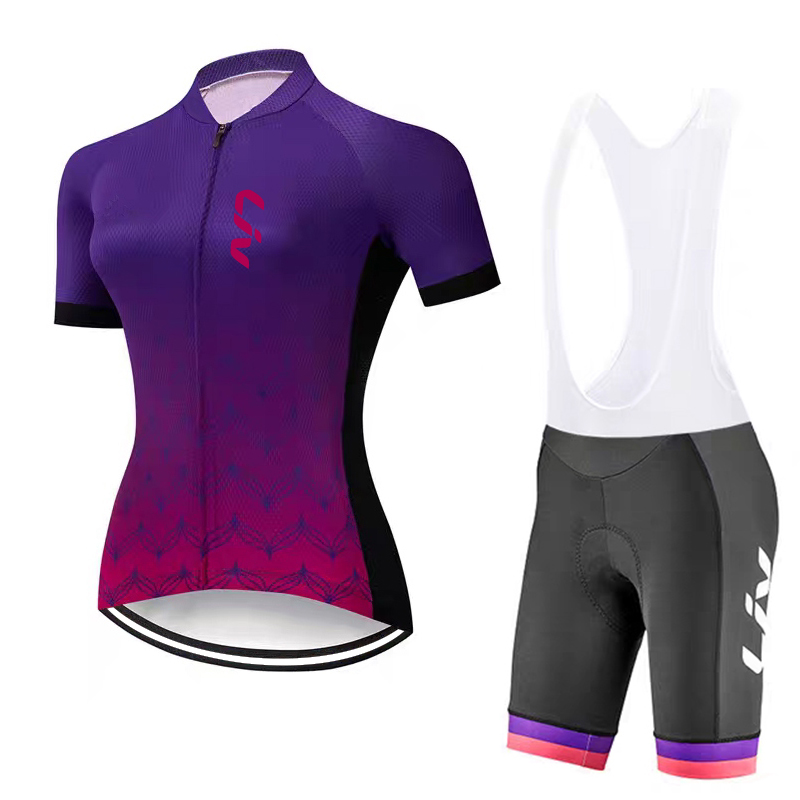 LIV 여성용 사이클링 저지 세트 여름용 로드 사이클링 - Cycling Gear Girls 리뷰 및 가격