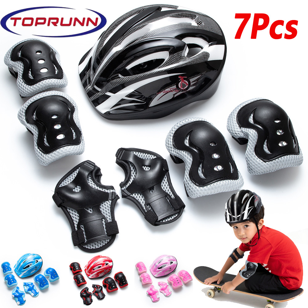 7 in 1 어린이 보호 장비 세트 (스포츠 헬멧, 무 - Cycling Gear Girls 리뷰 및 가격