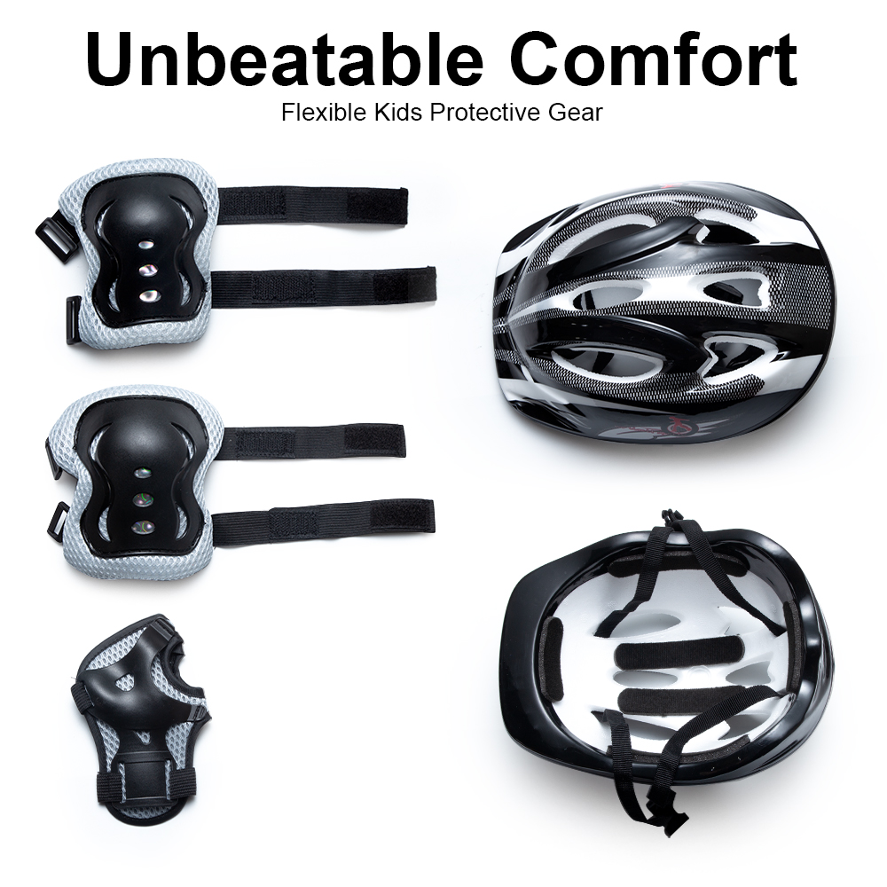 7 in 1 어린이 보호 장비 세트 (스포츠 헬멧, 무 - Cycling Gear Girls 리뷰 및 가격
