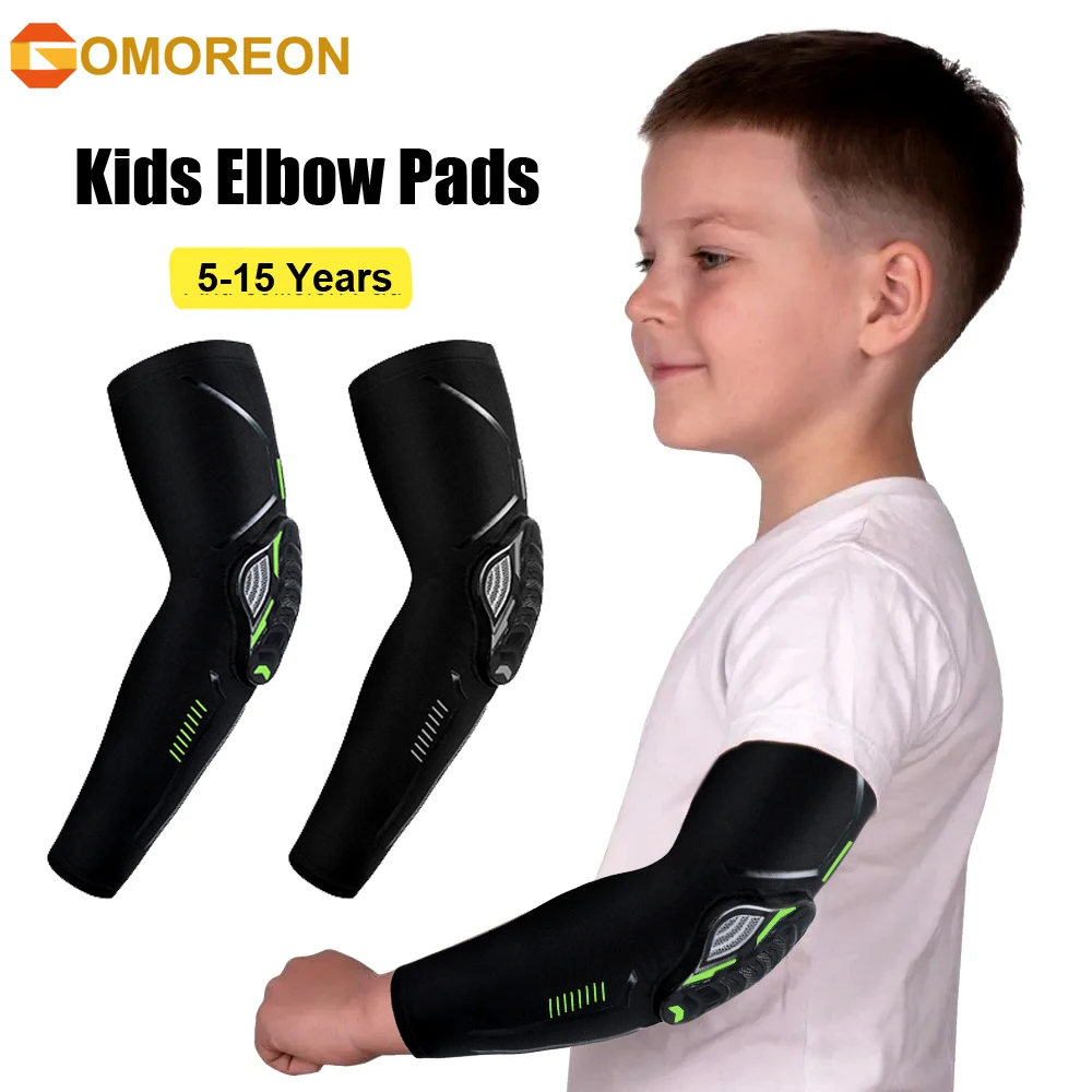 1Pcs 어린이 팔 팔꿈치 슬리브 패드 5-15 년 어 - Cycling Protective Gear Kids 리뷰 및 가격