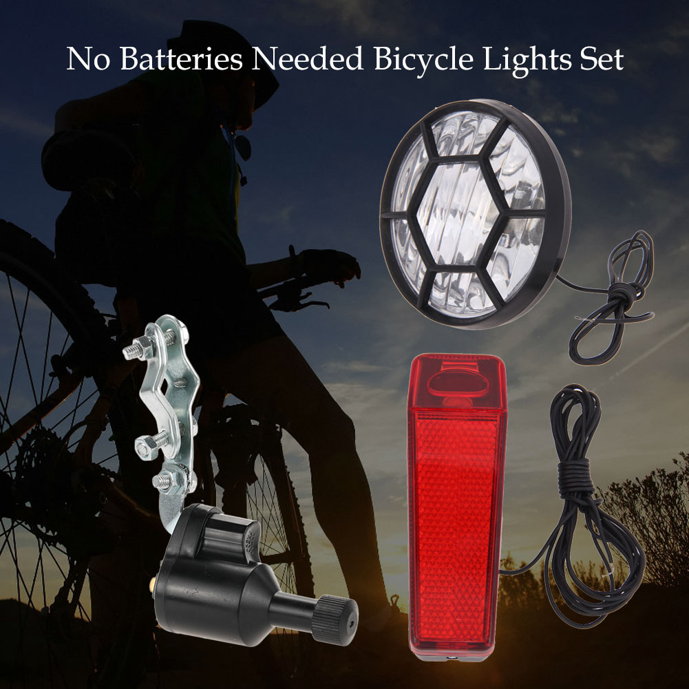 자전거 라이트 세트 키트 자전거 안전 전면 헤드라이트  - Bike Dynamo Light 리뷰 및 가격