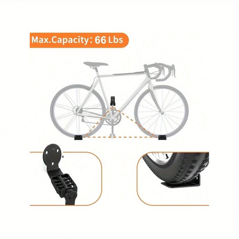철제 수평 자전거 페달 걸이 벽걸이형, 내구성 있는 차 - Cycling Gear Wall Storage 리뷰 및 가격