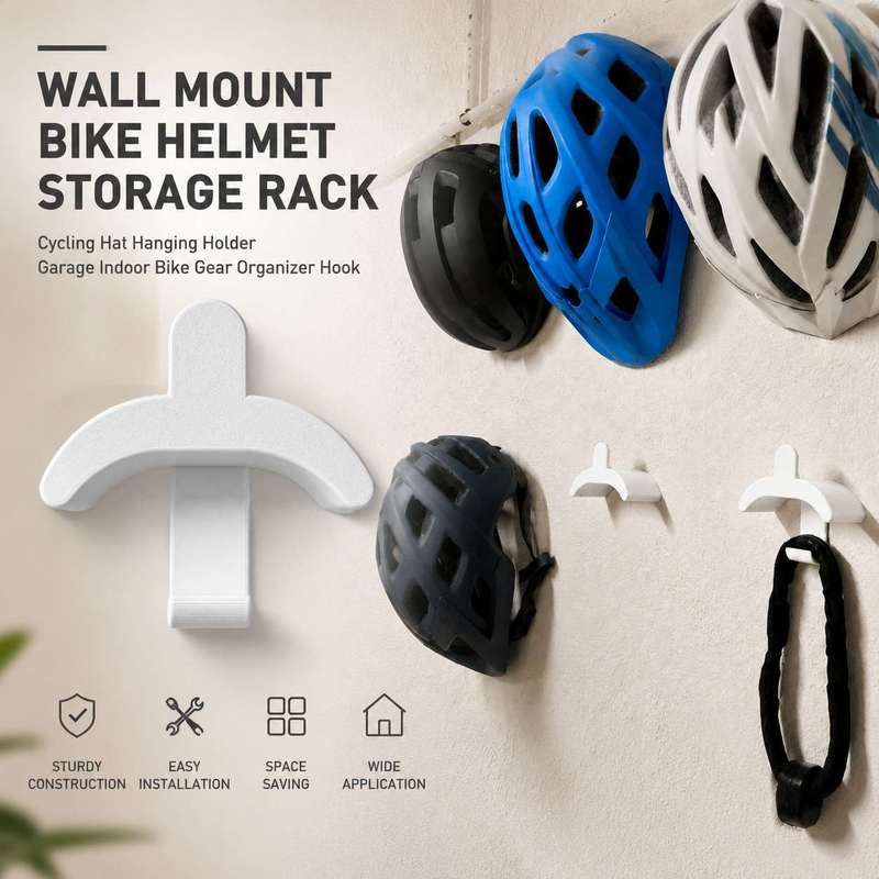 실내 벽걸이형 사이클링 헬멧 브래킷 자전거 모자 보관  - Cycling Gear Wall Storage 리뷰 및 가격