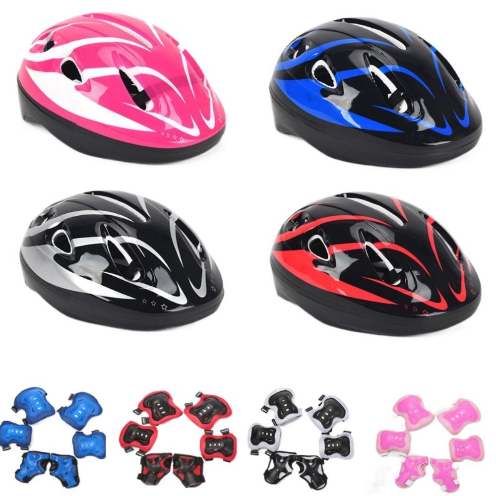 어린이 헬멧 무릎 팔꿈치 패드 손목 가드 스포츠 보호  - Cycling Gear Girls 리뷰 및 가격