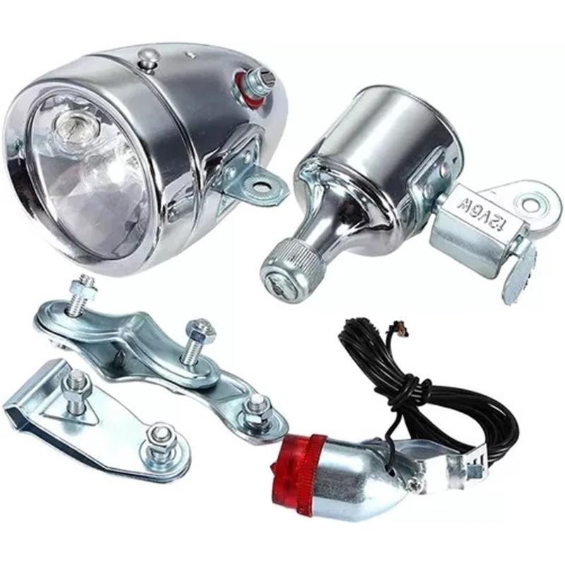 652F 12V 6W 발전기 헤드라이트 테일 라이트 세 - Bike Dynamo Light 리뷰 및 가격