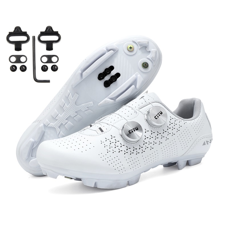 MTB 사이클링 슈즈 남성용 클릿 슈즈 플랫 페달 자전 - Mtb Pedals 리뷰 및 가격