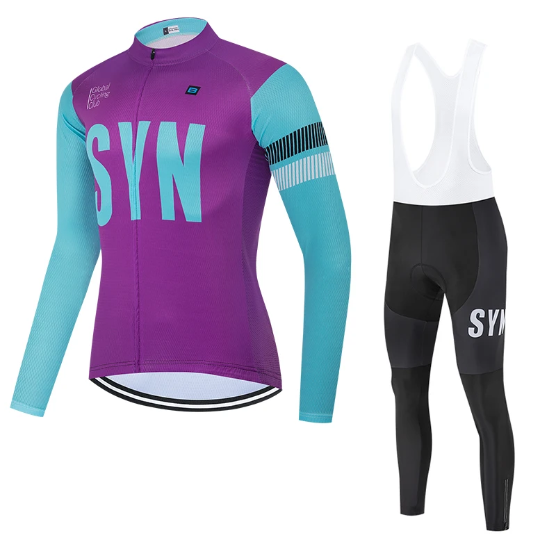 SYN 남성용 자전거 세트 가을/겨울 긴팔 속건 니트  - Cycling Gear Winter 리뷰 및 가격