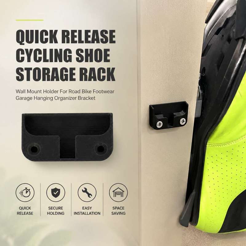 퀵 릴리스 사이클링 슈즈 보관 랙 벽걸이형 홀더 (로드 - Cycling Gear Wall Storage 리뷰 및 가격