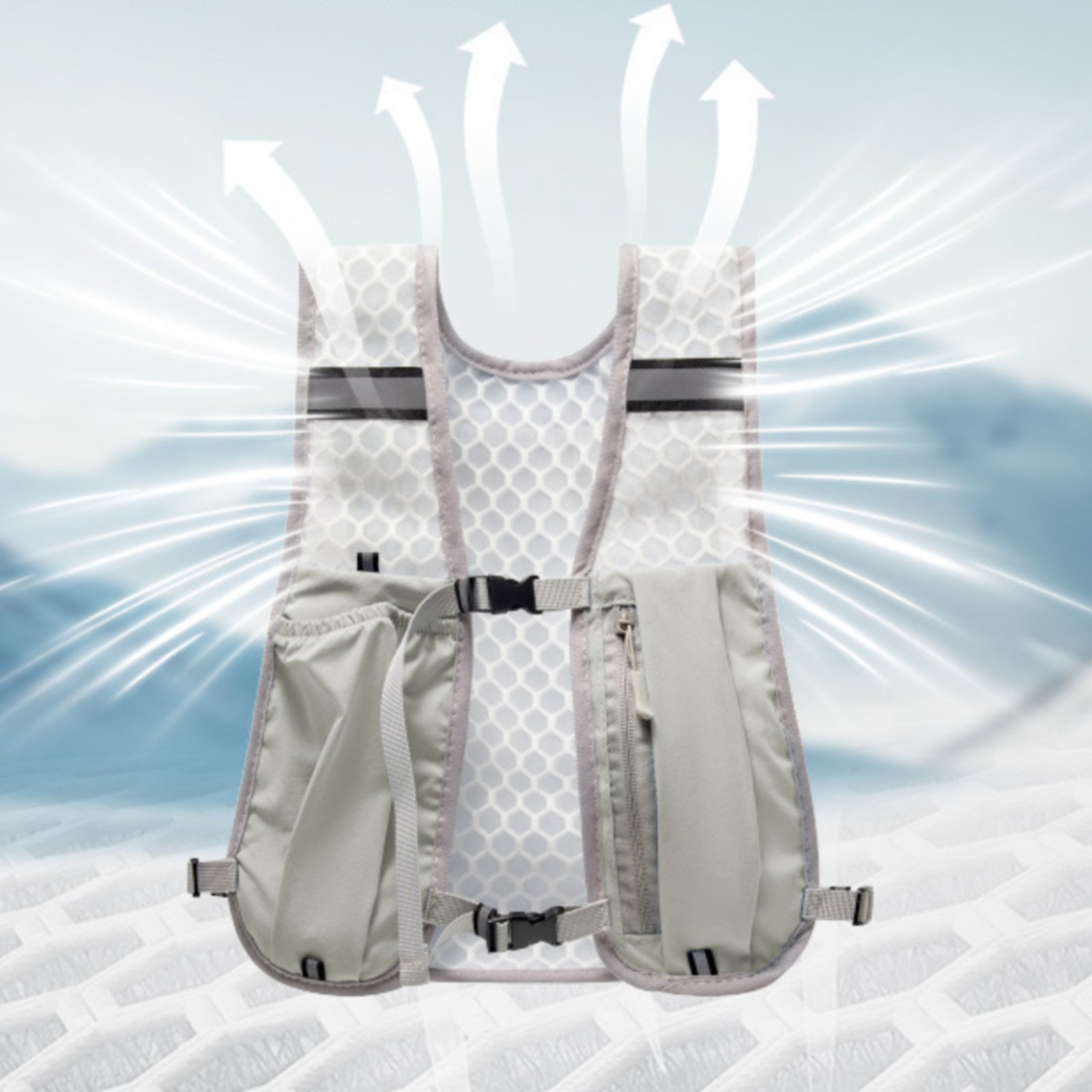 수분 보충 조끼 배낭 조절 가능한 핏 사이클링 조끼 팩 - Cycling Hand Gear 리뷰 및 가격