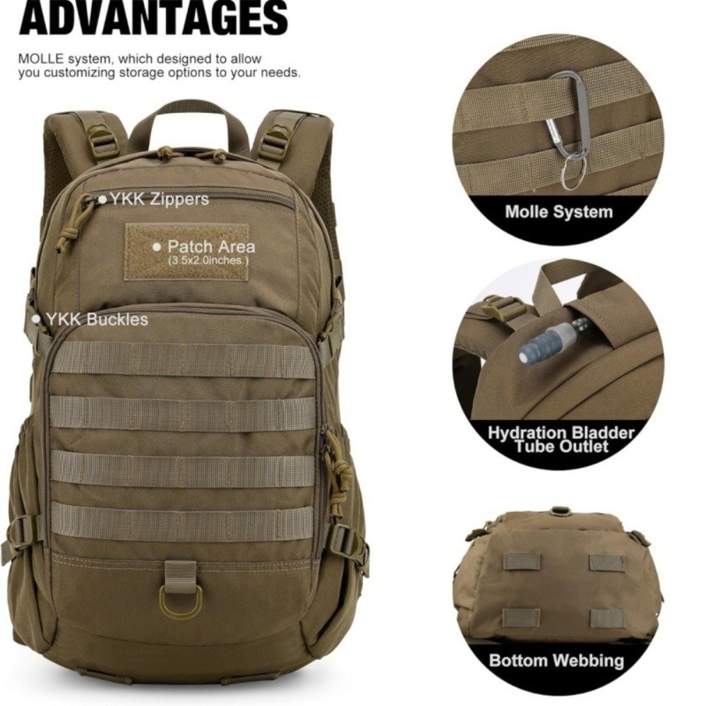 아웃도어 기어 25L 용량 하이킹 배낭 내구성 경량 몰 - Cycling Gear Duffle 리뷰 및 가격