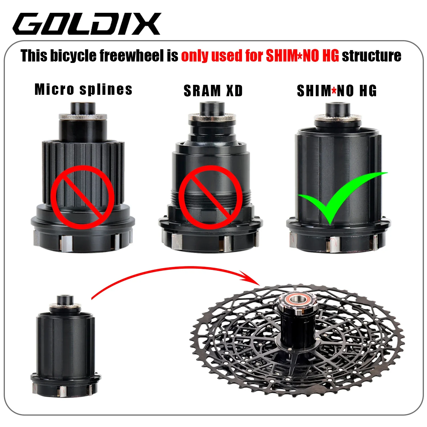 GOLDIX 13 속도 초경량 자전거 카세트 MTB 프 - Cycling Gear Material 리뷰 및 가격