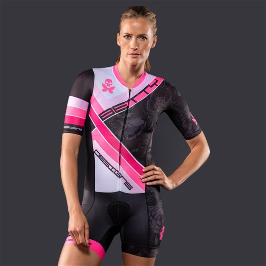 Betty design-여성용 사이클링 점프 슈트, 철 - Cycling Gear Girls 리뷰 및 가격