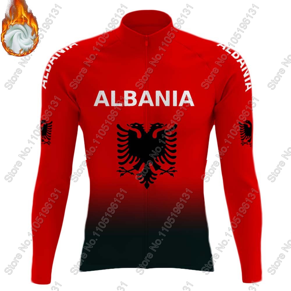 알바니아 국가대표팀 2026 사이클링 저지 세트 긴팔  - Cycling Gear Winter 리뷰 및 가격