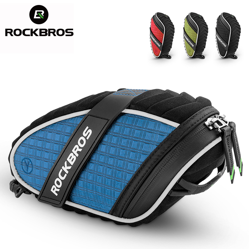 ROCKBROS-자전거 가방, 3D 쉘 방수 안장 가방 - Cycling Gear Material 리뷰 및 가격