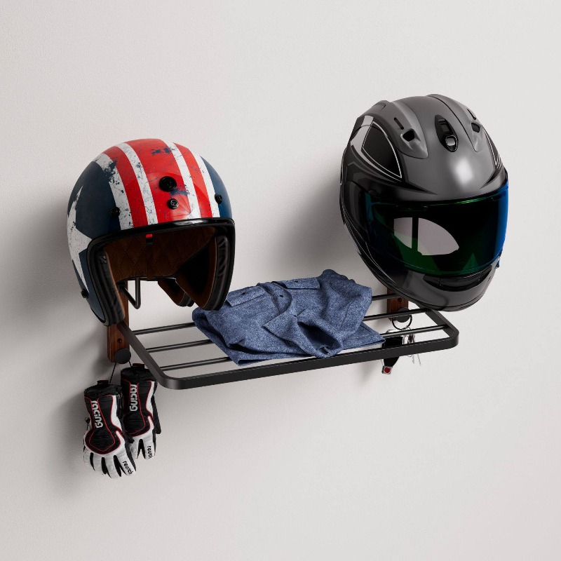 다기능 벽걸이 헬멧 홀더 안전모 걸이 랙 사이클링 장비 - Cycling Gear Wall Storage 리뷰 및 가격